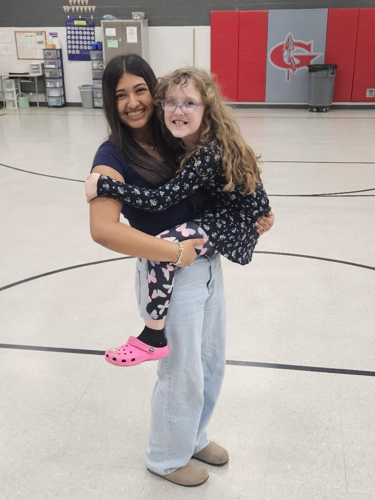 Another successful "Mini Warriors Mentoring" day with the GMS and Marr/Cook P.E. students! 