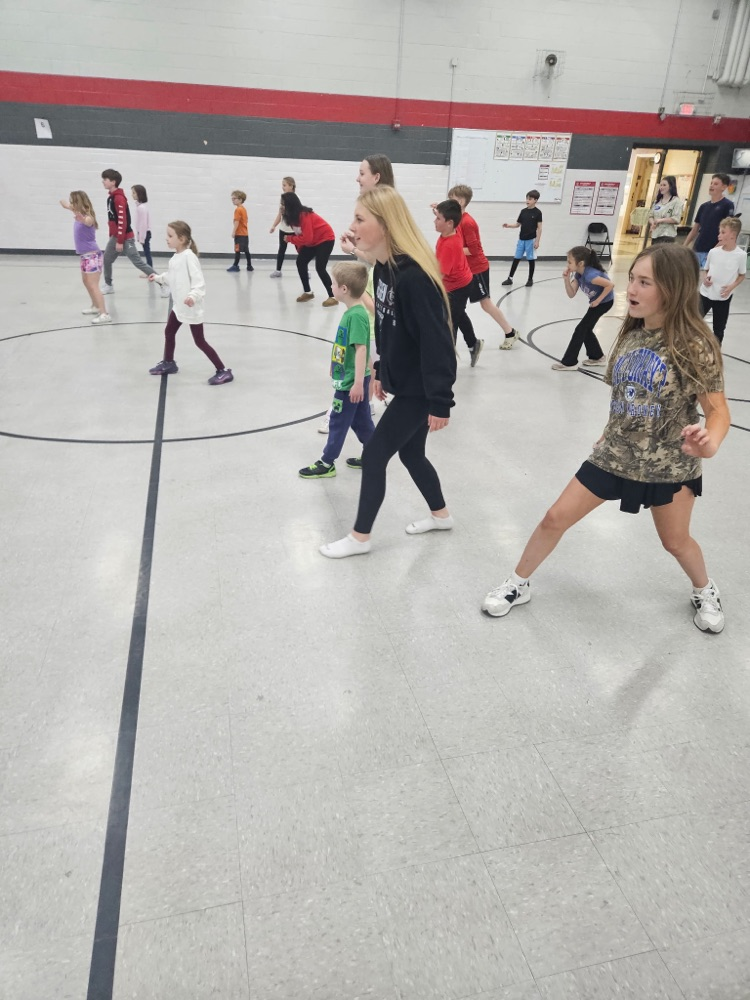 Another successful "Mini Warriors Mentoring" day with the GMS and Marr/Cook P.E. students! 