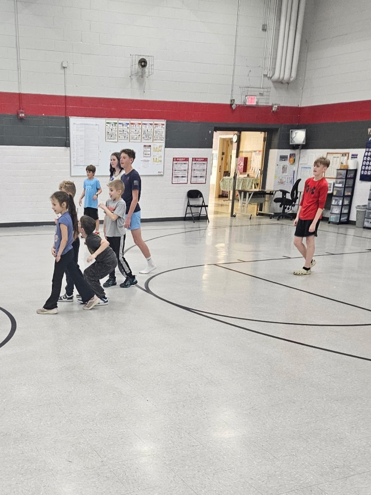 Another successful "Mini Warriors Mentoring" day with the GMS and Marr/Cook P.E. students! 