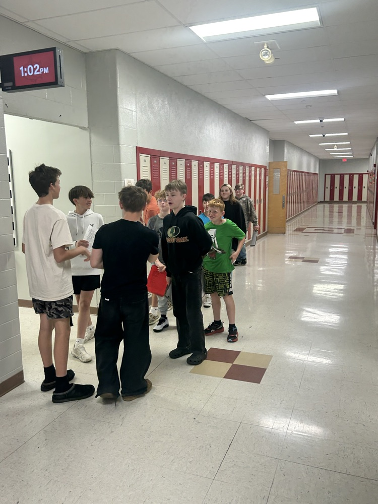 Our National Junior Honor Society (NJHS) students took the lead today, serving as the ultimate tour guides for our visiting fifth graders!