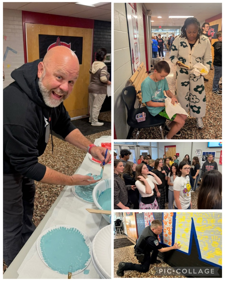Last week at Goshen Middle School, something truly special came to life on our walls and in our hearts.