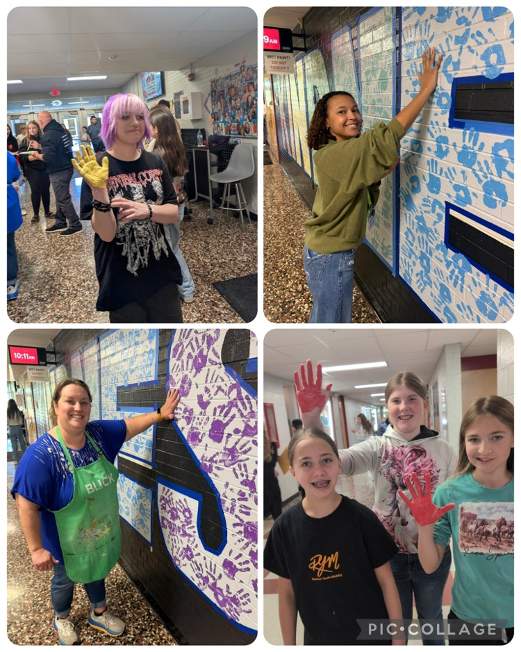 Last week at Goshen Middle School, something truly special came to life on our walls and in our hearts.