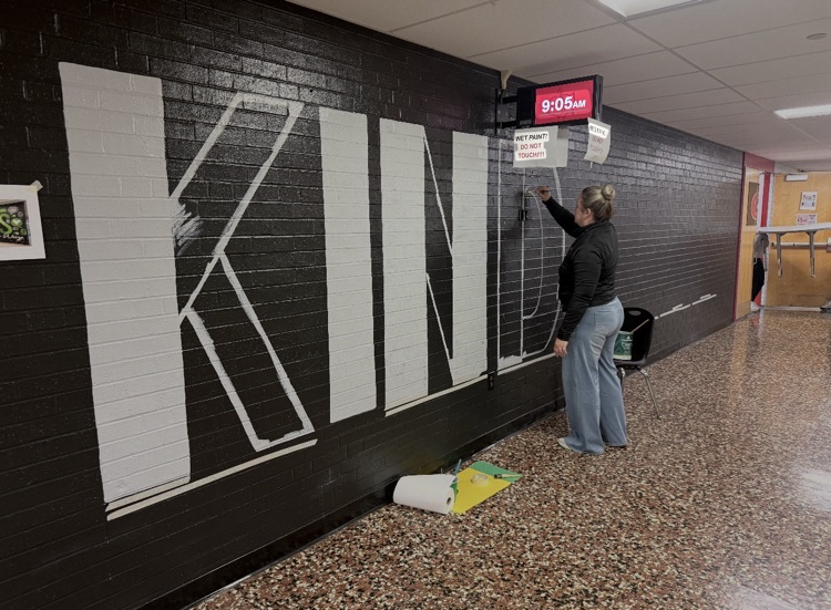 Last week at Goshen Middle School, something truly special came to life on our walls and in our hearts.