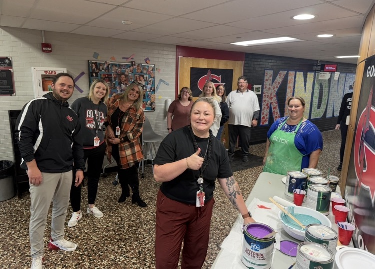 Last week at Goshen Middle School, something truly special came to life on our walls and in our hearts.