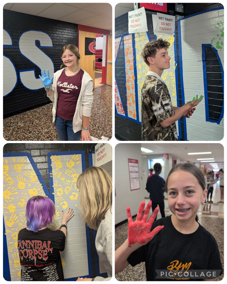 Last week at Goshen Middle School, something truly special came to life on our walls and in our hearts.