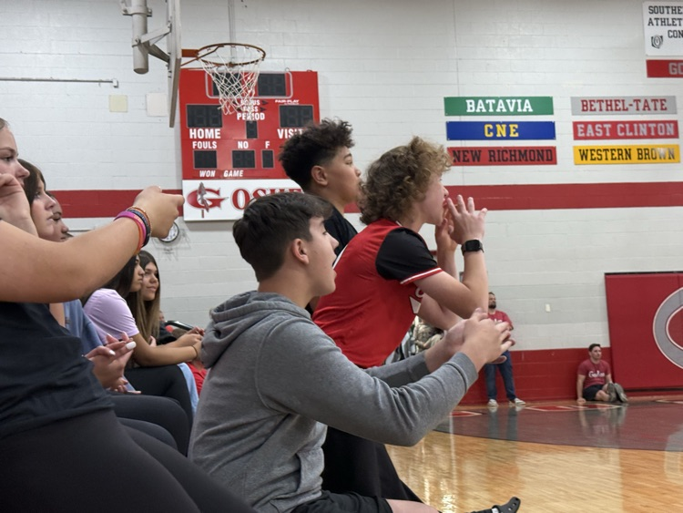 Yesterday was a blast at GMS during the Staff vs. Students Volleyball Tournament!