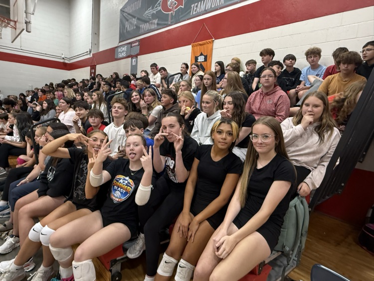 Yesterday was a blast at GMS during the Staff vs. Students Volleyball Tournament!