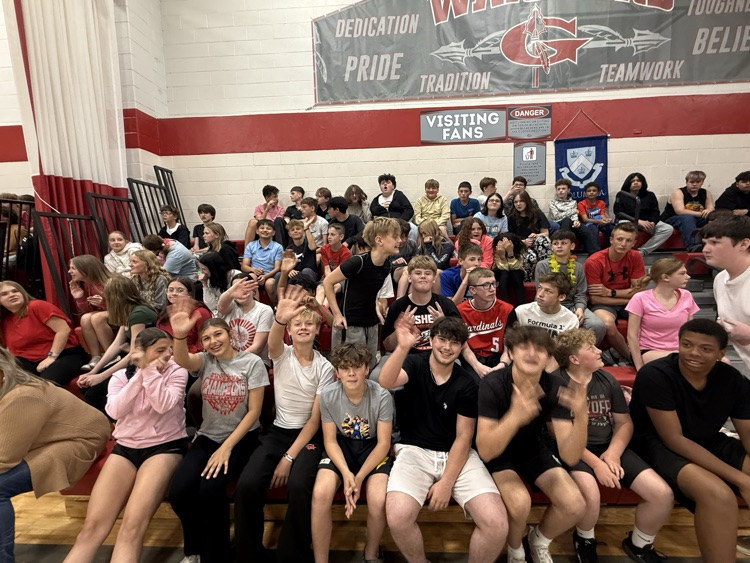 Yesterday was a blast at GMS during the Staff vs. Students Volleyball Tournament!
