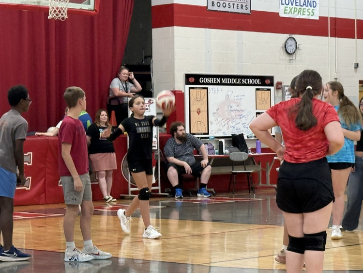 Yesterday was a blast at GMS during the Staff vs. Students Volleyball Tournament!