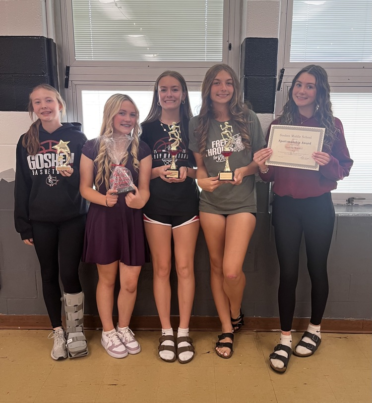 The GMS track team got to celebrate their amazing season during a track awards party.