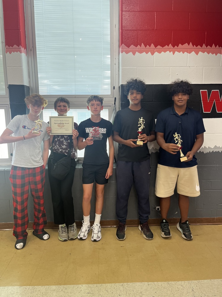 The GMS track team got to celebrate their amazing season during a track awards party.