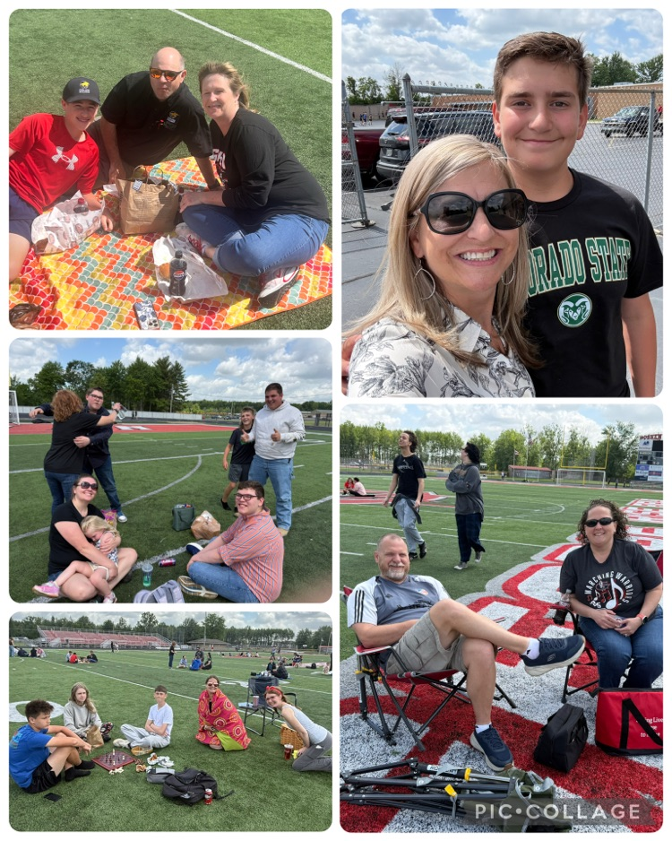 GMS 8th grade students had their awards ceremony and the very last "Picnic With My Peeps" today! It was awesome to see so many parents today! 