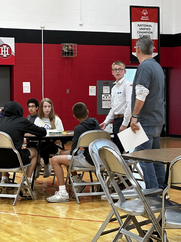  Last week, some of our GMS students attended the High Aims Student Leadership Conference at Indian Hill Middle School. They did a great job showing how Goshen Warriors are growth mindset focused, motivated and socially responsible.