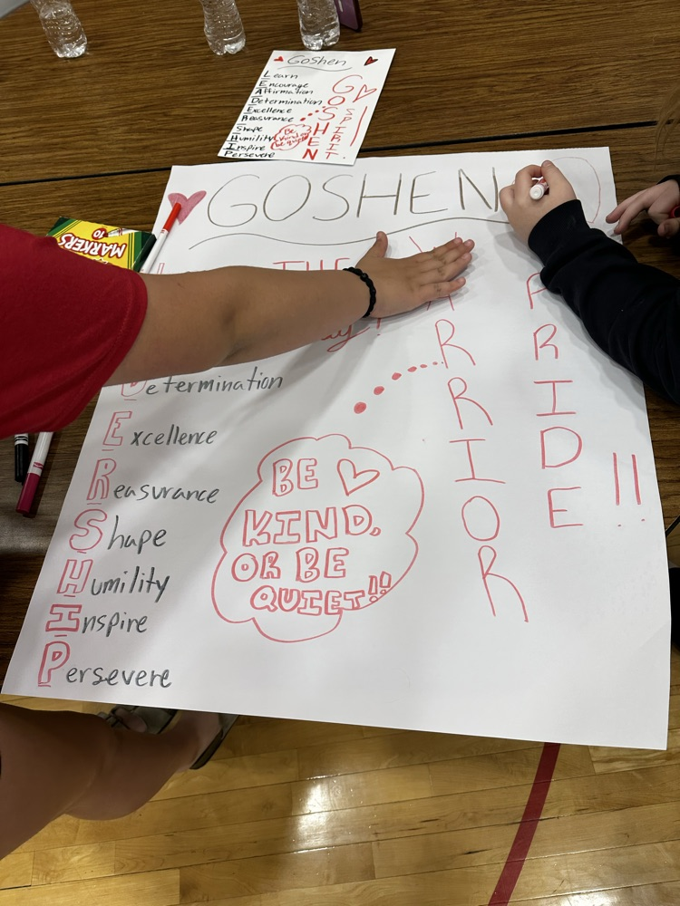  Last week, some of our GMS students attended the High Aims Student Leadership Conference at Indian Hill Middle School. They did a great job showing how Goshen Warriors are growth mindset focused, motivated and socially responsible.