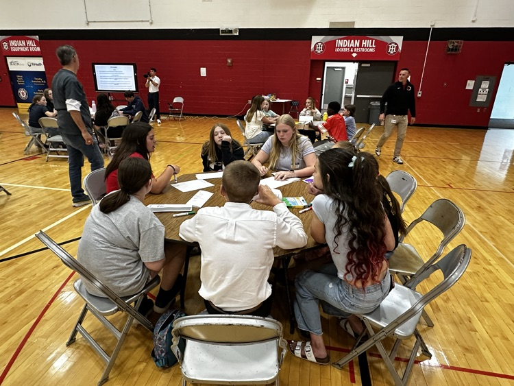  Last week, some of our GMS students attended the High Aims Student Leadership Conference at Indian Hill Middle School. They did a great job showing how Goshen Warriors are growth mindset focused, motivated and socially responsible.
