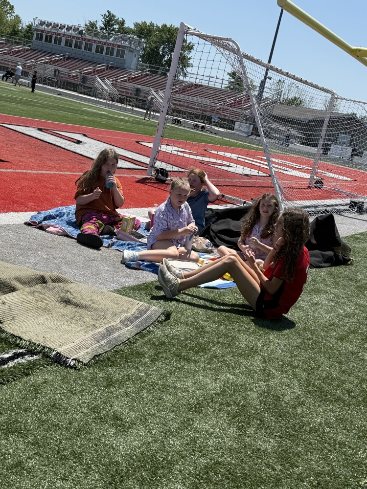 Sixth grade teacher, Mrs. McKeever, created the "Warrior Pen Pal Club" this year. She partnered with Mrs. Tunison’s third grade class and they all became pen pals! They’ve been writing to each other all year and today some of them got to meet!! 