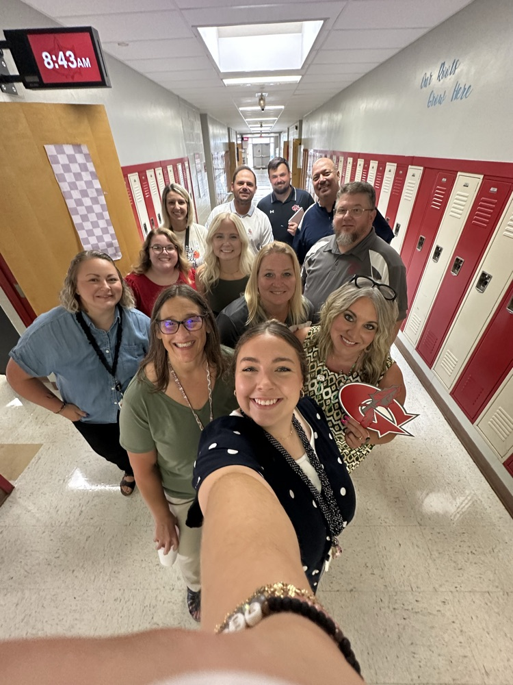 It was a great first day back at Goshen Middle School! The teachers were dressed their best and happily ready to welcome the students in! It was such a fun day overall! 