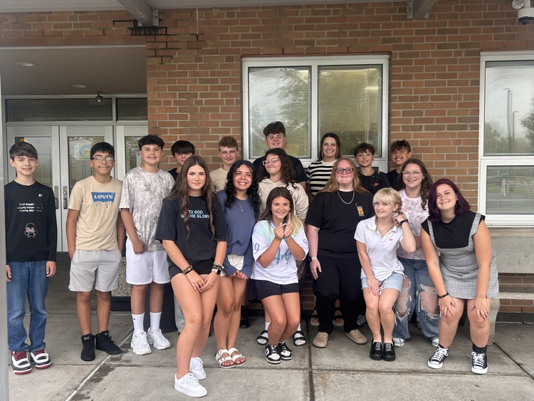 It was a great first day back at Goshen Middle School! The teachers were dressed their best and happily ready to welcome the students in! It was such a fun day overall! 