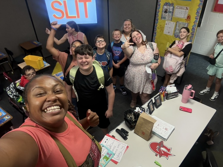It was a great first day back at Goshen Middle School! The teachers were dressed their best and happily ready to welcome the students in! It was such a fun day overall! 
