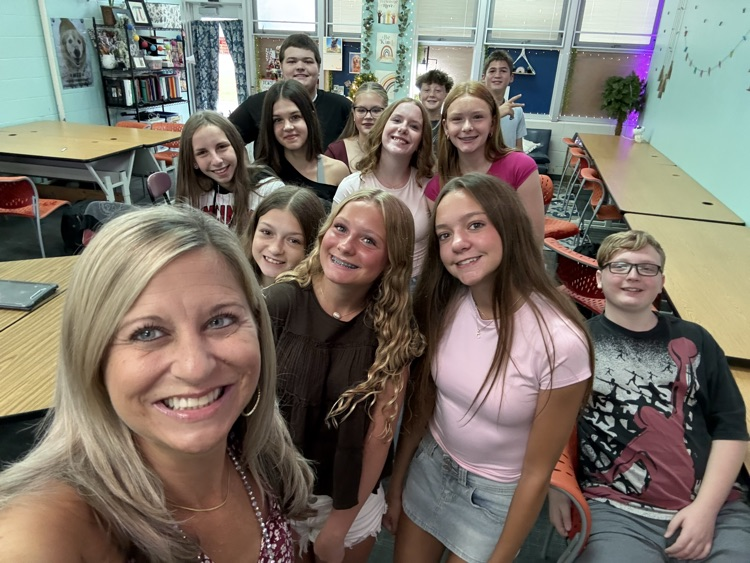 It was a great first day back at Goshen Middle School! The teachers were dressed their best and happily ready to welcome the students in! It was such a fun day overall! 