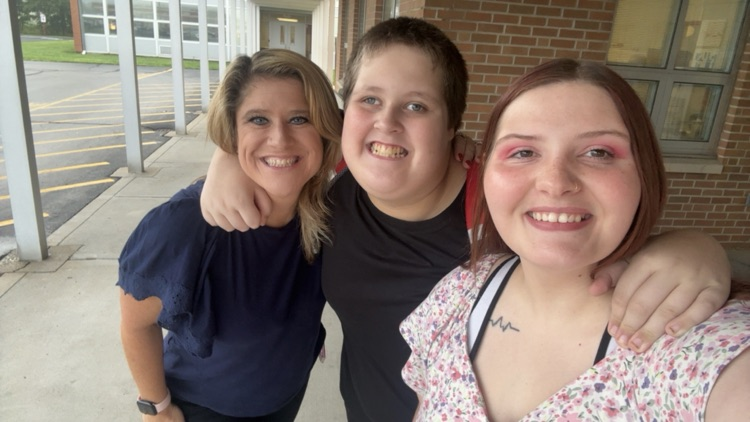 It was a great first day back at Goshen Middle School! The teachers were dressed their best and happily ready to welcome the students in! It was such a fun day overall! 