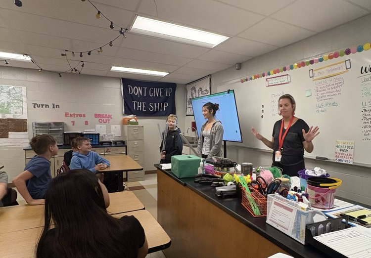 GMS students in Mrs. Clark's class got to learn about Feudalism by hands on experience! What a cool lesson!