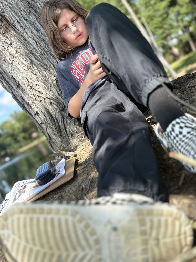GMS students in Mrs. DeNu's Digital Media classes have been practicing the key composition principles in photography. 