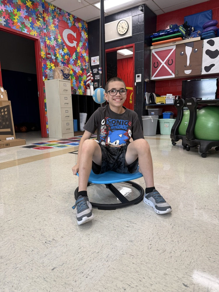 Thank you for the $5,000 sensory grant for Goshen Middle School!