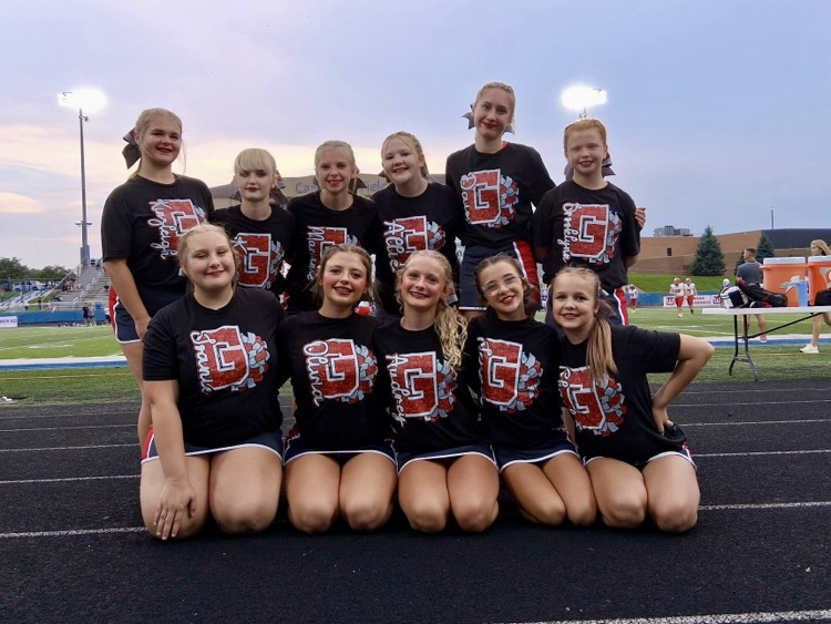 Let's hear it for our 7th & 8th grade middle school cheerleaders! 