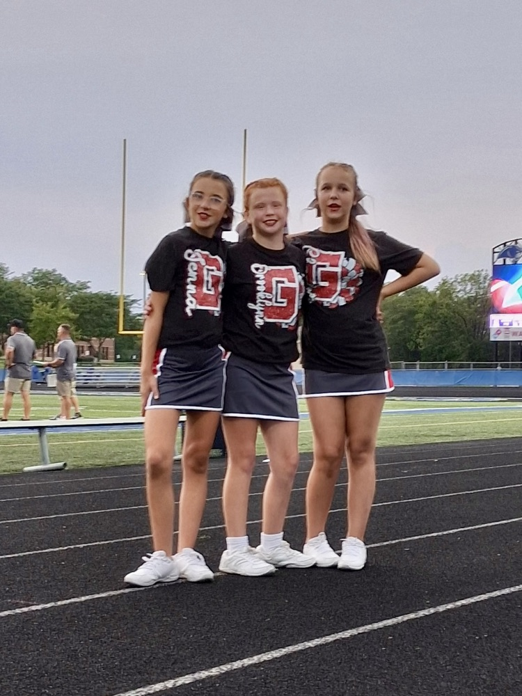 Let's hear it for our 7th & 8th grade middle school cheerleaders! 