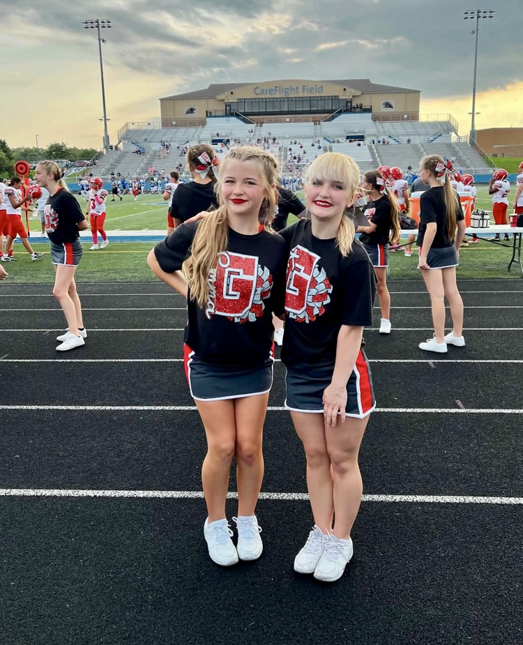Let's hear it for our 7th & 8th grade middle school cheerleaders! 