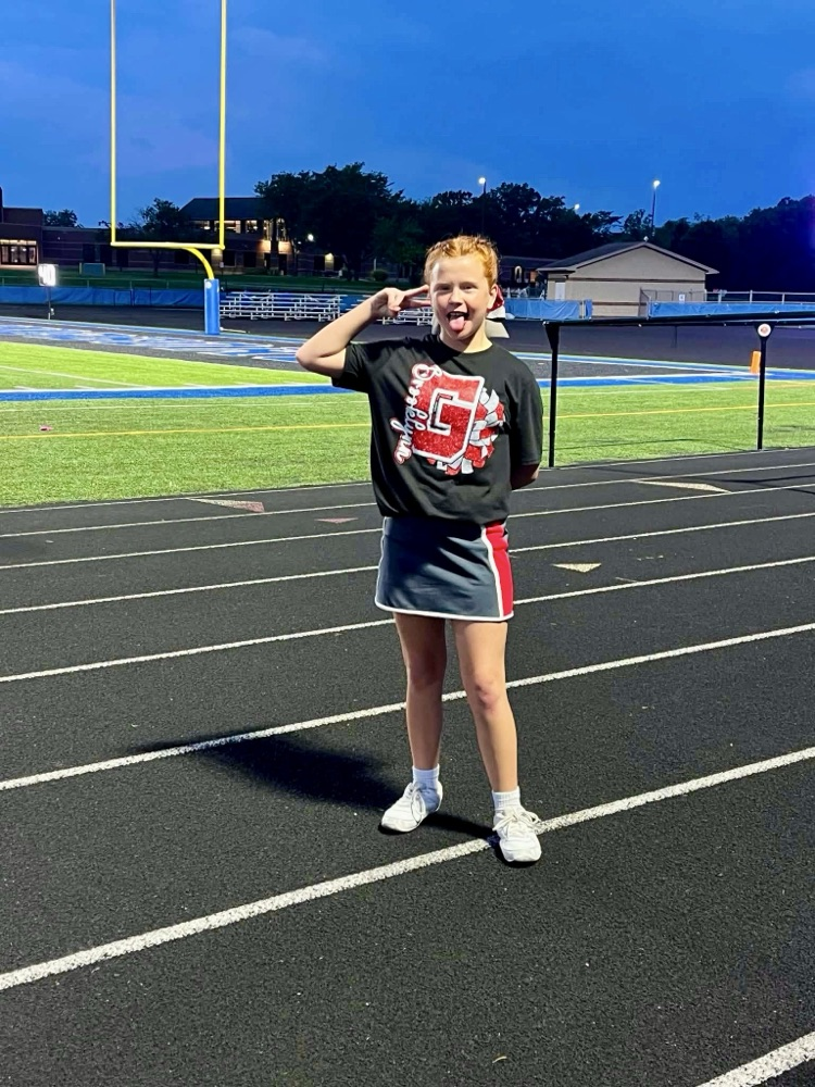 Let's hear it for our 7th & 8th grade middle school cheerleaders! 