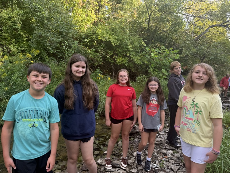 Today, Mrs. DeNu’s Career Tech class traded the classroom for Kathryn Stagge-Marr Park for some hands-on exploration!