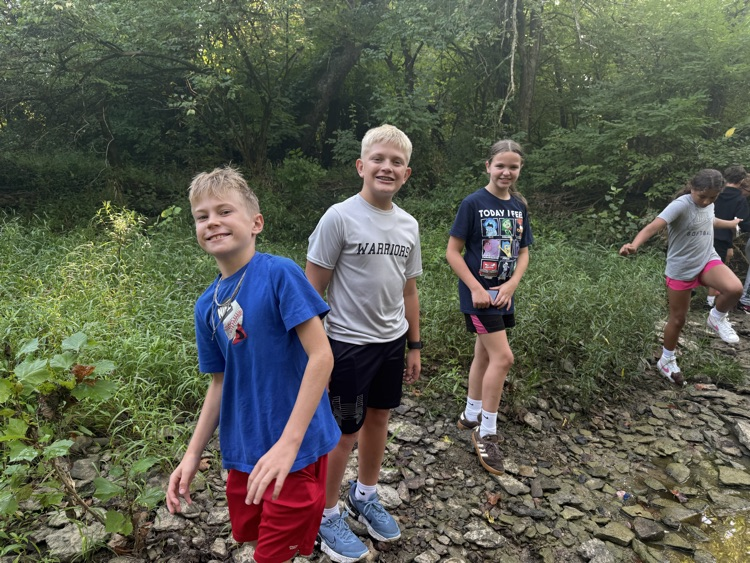 Today, Mrs. DeNu’s Career Tech class traded the classroom for Kathryn Stagge-Marr Park for some hands-on exploration!