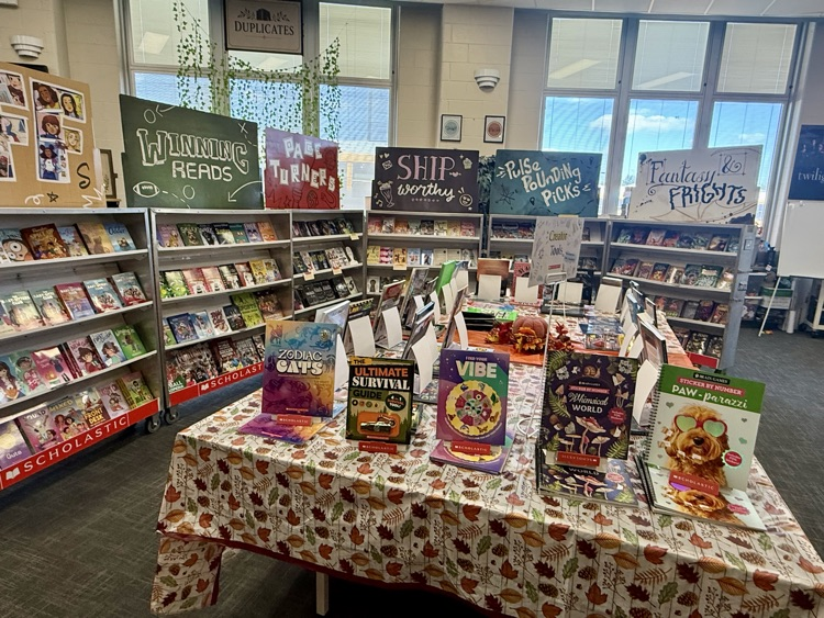 The GMS bookfair runs starts tomorrow through Oct. 9!