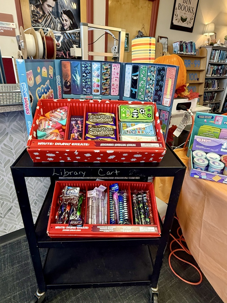 The GMS bookfair runs starts tomorrow through Oct. 9!
