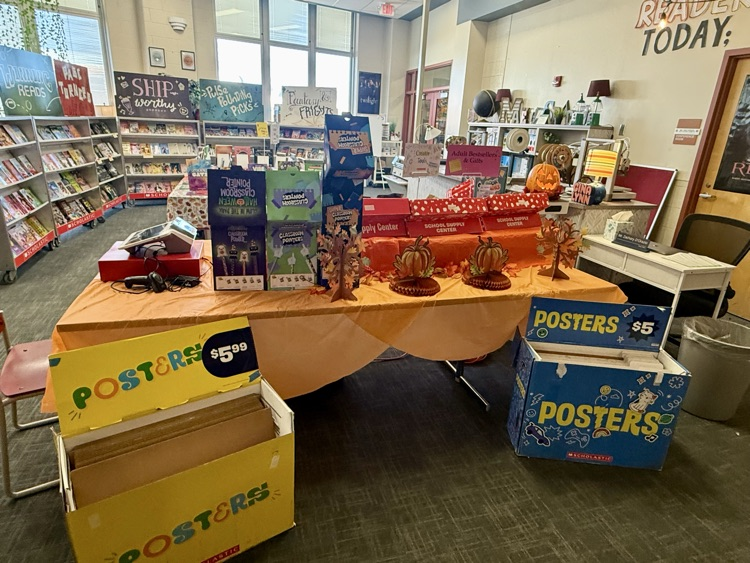 The GMS bookfair runs starts tomorrow through Oct. 9!