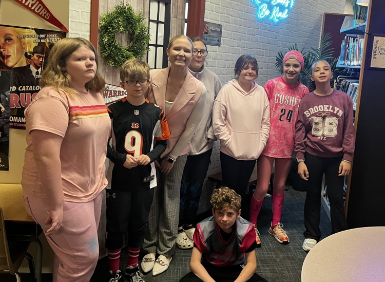 Spirit week has been a blast so far for Goshen Middle School students and staff!
