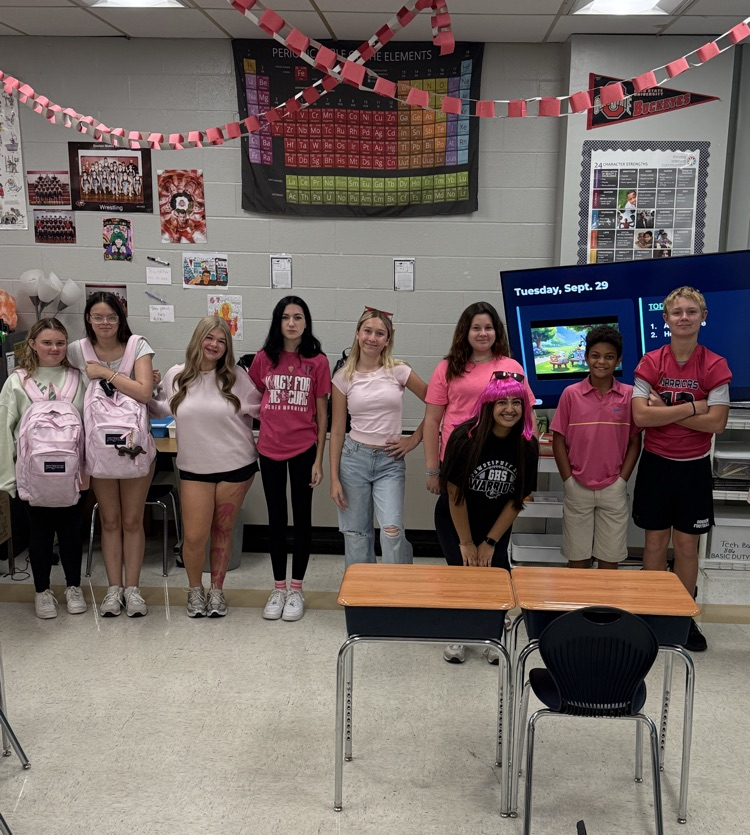 Spirit week has been a blast so far for Goshen Middle School students and staff!