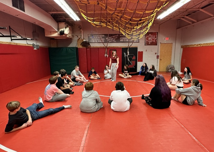 On Friday, students in Mr. Whitaker’s and Mrs. Weinheimer’s classes played "Hunger Games Mafia."