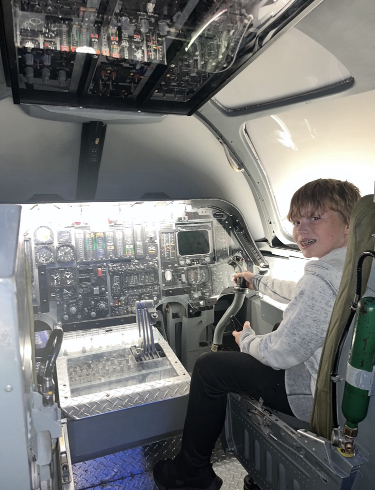 GMS students in Mr. Emerine’s two flight and space classes visited the national Museum of the Air Force last week!