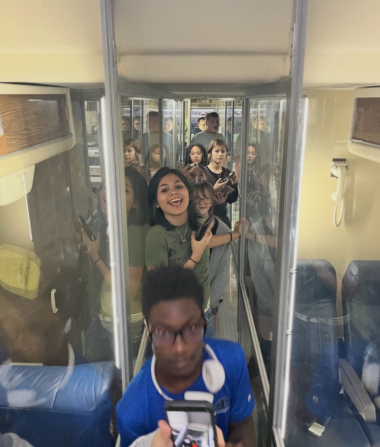 GMS students in Mr. Emerine’s two flight and space classes visited the national Museum of the Air Force last week!