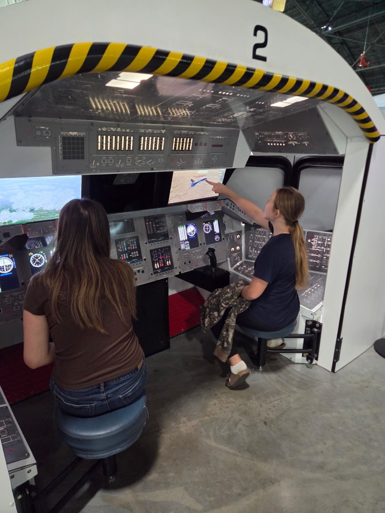 GMS students in Mr. Emerine’s two flight and space classes visited the national Museum of the Air Force last week!