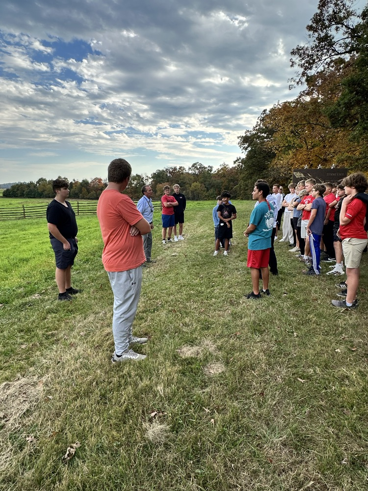🇺🇸Our 8th graders kicked off their Washington, D.C. trip today with an unforgettable first stop in Gettysburg!