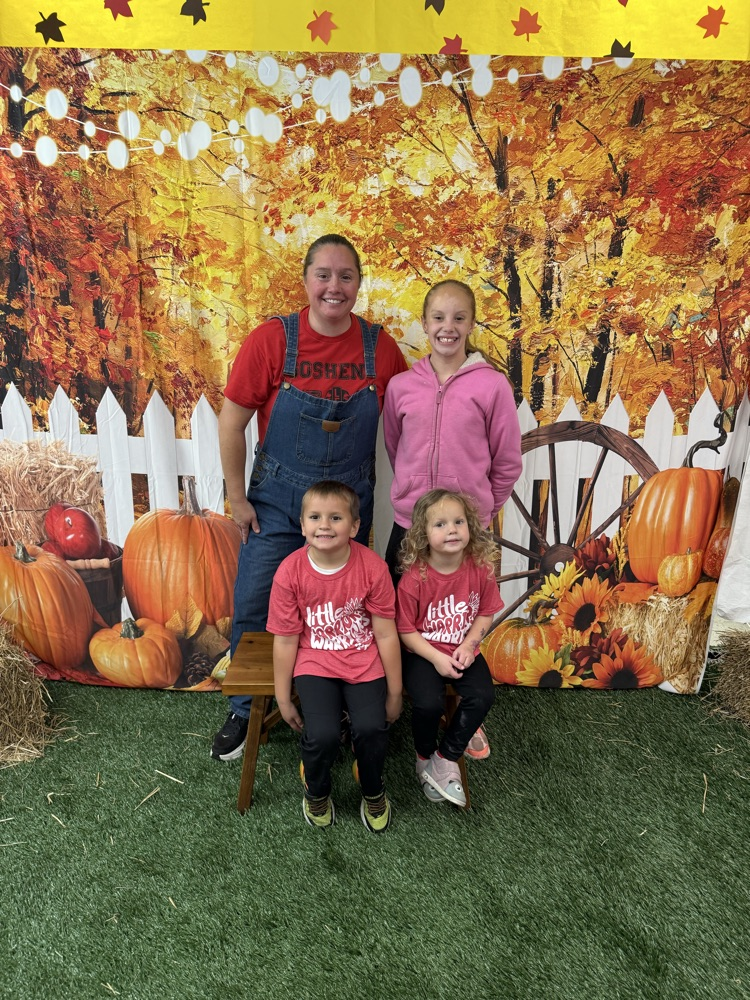 The Goshen Middle School Leo Club had a fun time hosting Mrs. Burns’s full day preschool class for the Fall on the Farm event this morning.