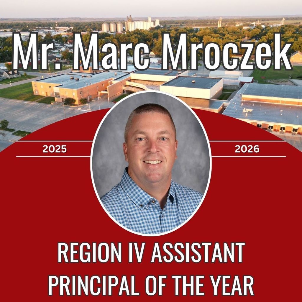 Mr. Mroczek - Assistant Principal of the Year