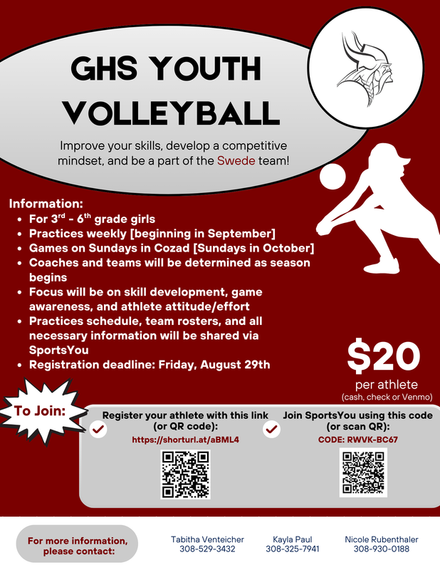 Youth VB Flier