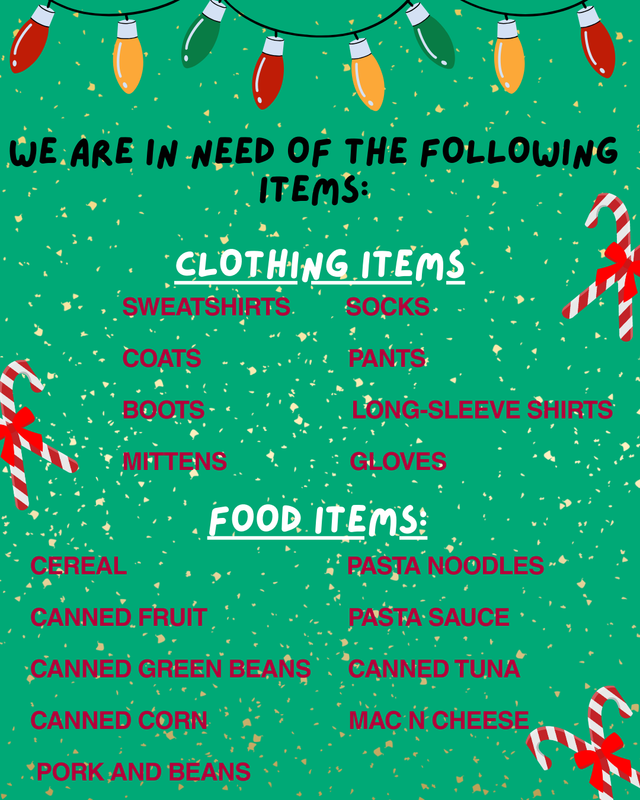 Items to donate