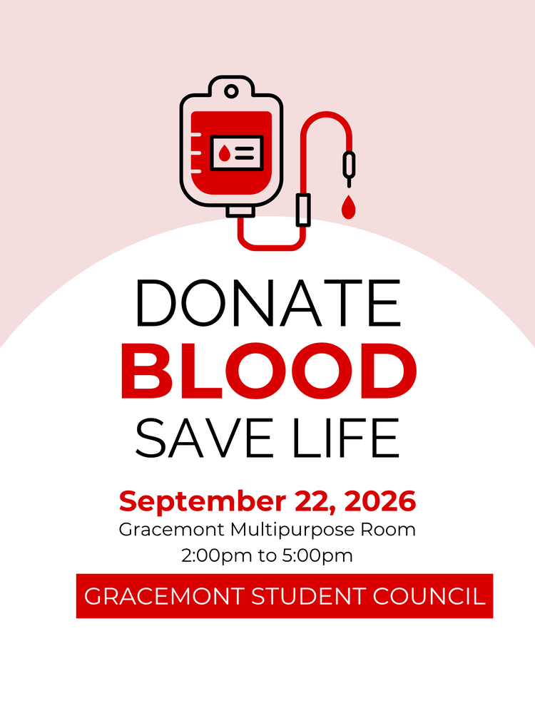 Gracemont Student Council Blood  Drive