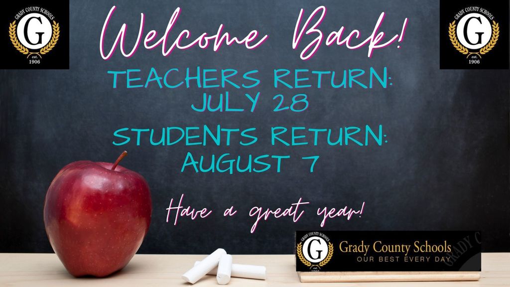 Welcome back